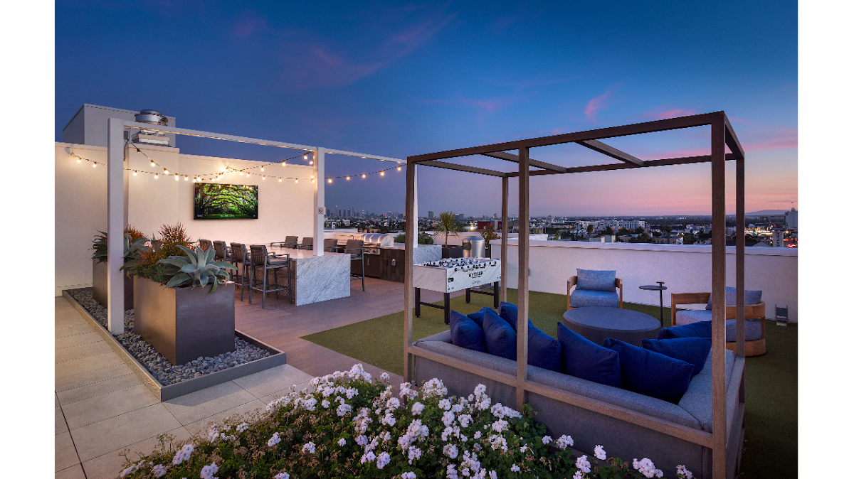 Modera Hollywood apartments in Los Angeles CA