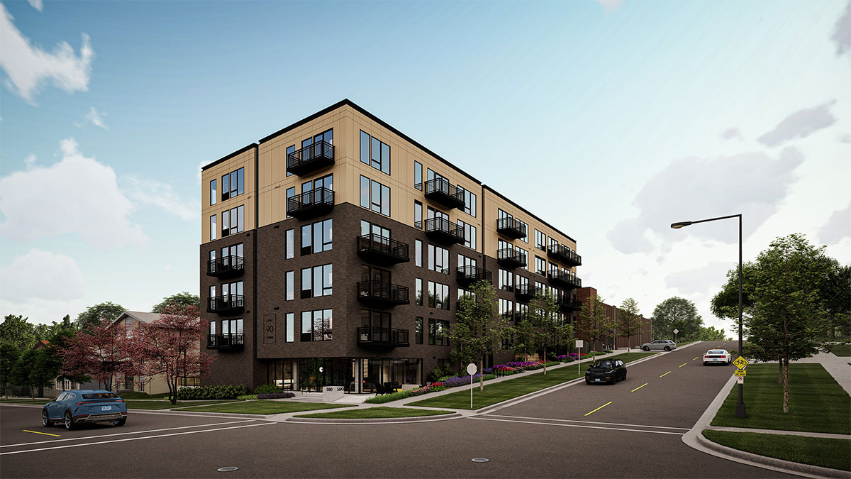 Five 90 Park apartments in ST Paul MN