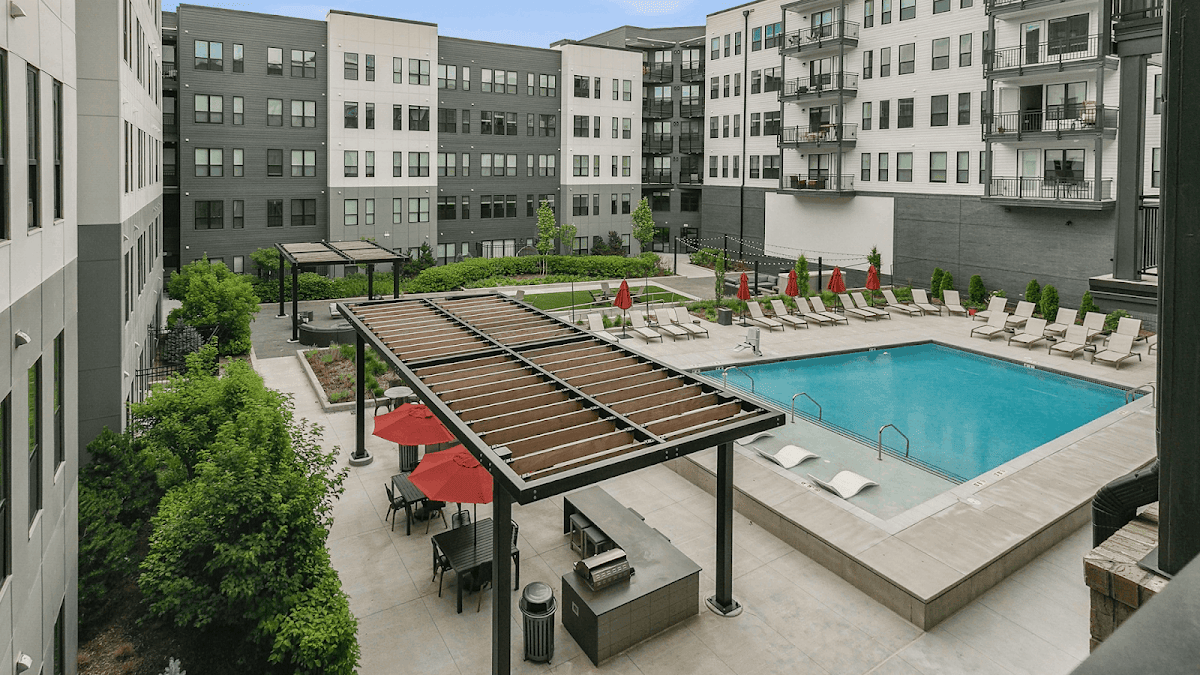 Brickline at the Mercantile apartments in Omaha NE