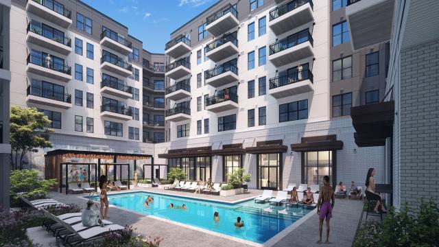 Modera Riverview apartments in Nashville TN