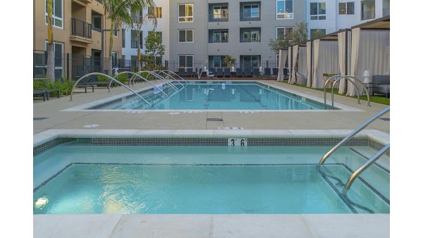 Baker Block apartments in Costa Mesa CA