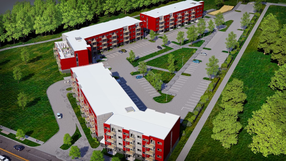 The Residences at River View apartments in Des Moines IA