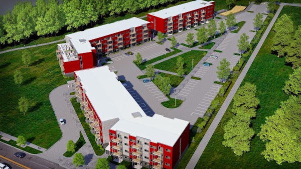 The Residences at River View apartments in Des Moines IA