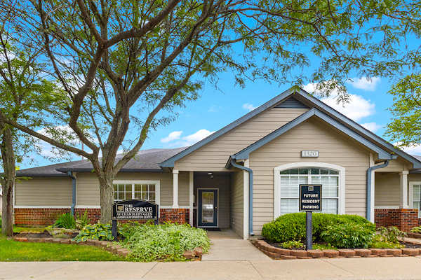 The Reserve at Chandler's Glen apartments in Bloomington, IN