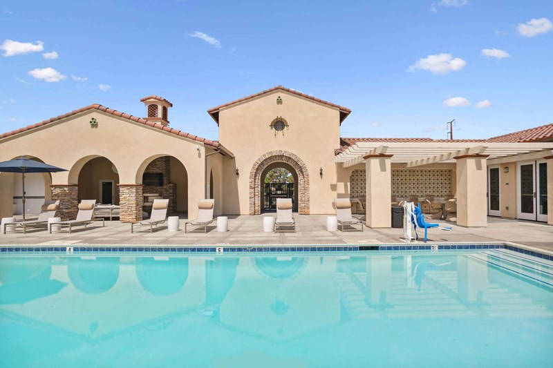 Arrive at Rancho Belago apartments in Moreno Valley, CA