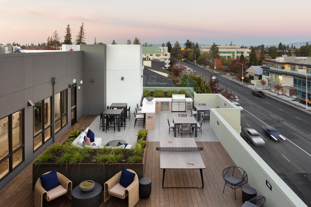 The Palomino apartments in Mountain View CA