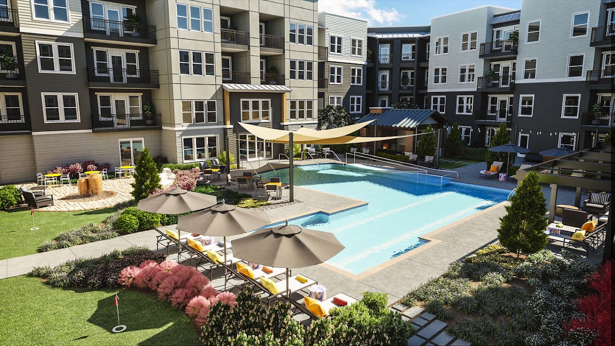 Everleigh Halcyon Village apartments in Johns Creek GA