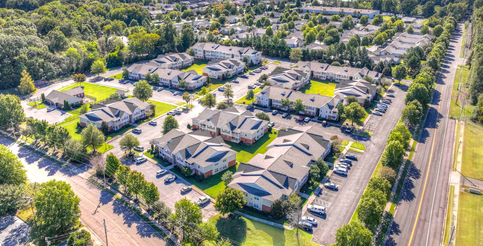 Atlas at Goodlett Farms apartments in Cordova, TN