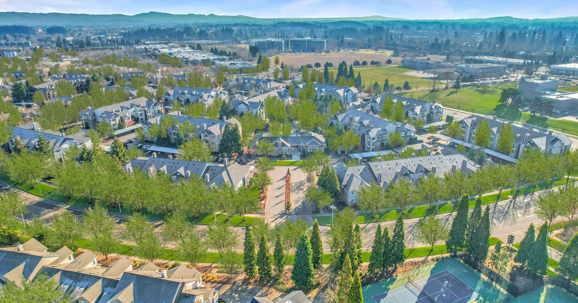 The Grove at Orenco Station apartments in Hillsboro, OR