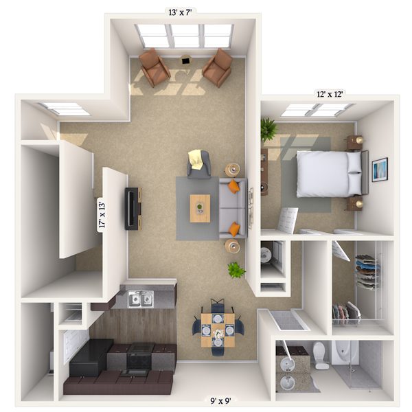 MAA Farm Springs apartments in Summerville, SC