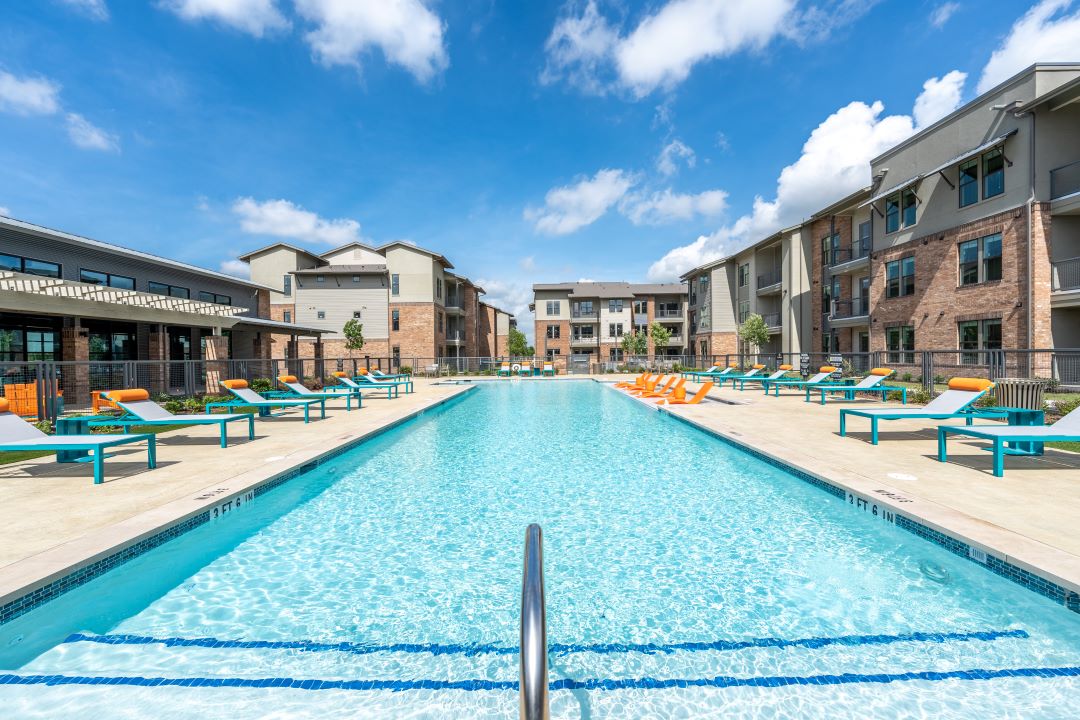 One Preston Station apartments in Addison, TX
