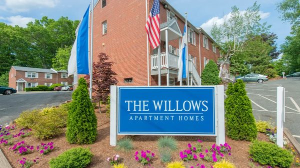 The Willows apartments in Agawam, MA
