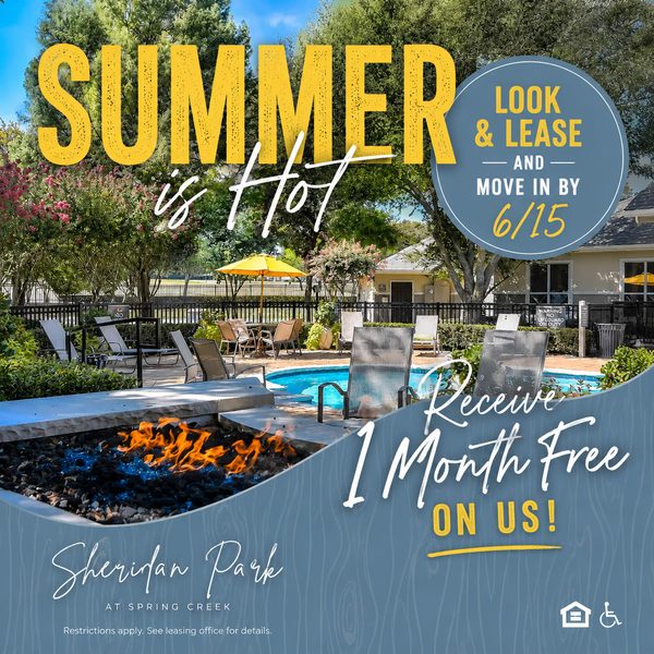 Sheridan Park at Spring Creek apartments in Addison, TX