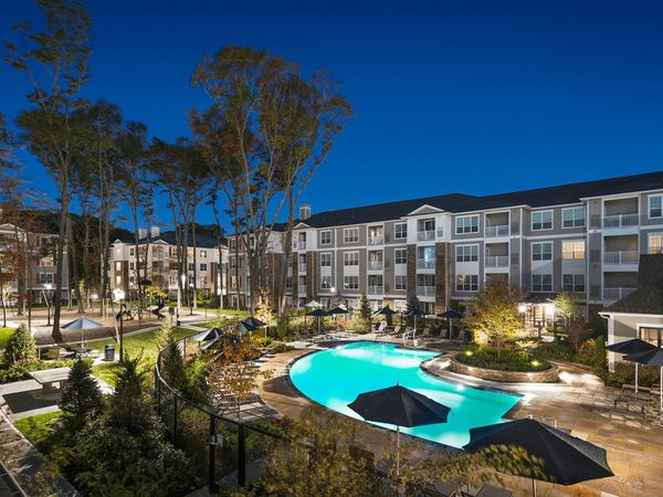 The Point at Merrimack River apartments in Andover, MA