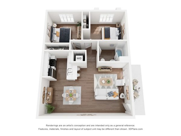 Las Casitas apartments in Hesperia, CA
