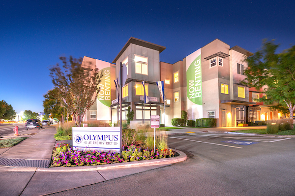 Olympus at the District apartments in South Jordan, UT