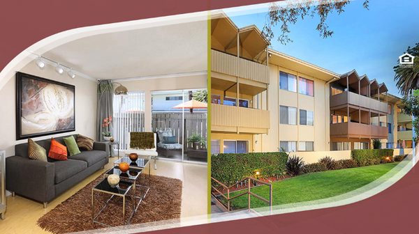 The Heltsley apartments in Redwood City, CA