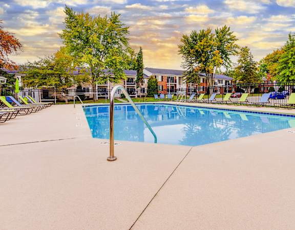 Lancaster Hills apartments in Southfield, MI