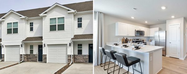 The Ridge at Canyon Landing Townhomes apartments in Ankeny, IA