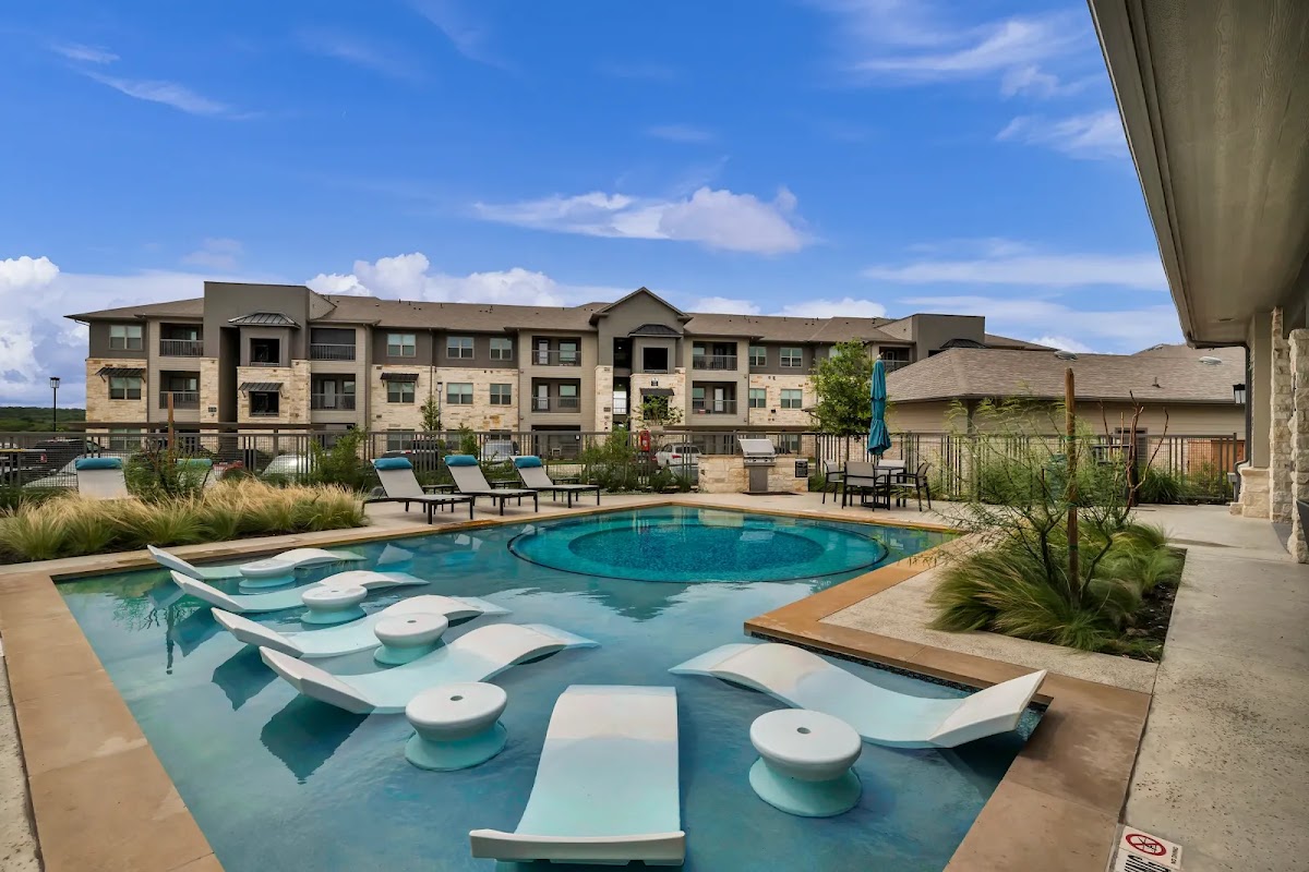 Hawthorne at Blanco Riverwalk apartments in San Marcos, TX