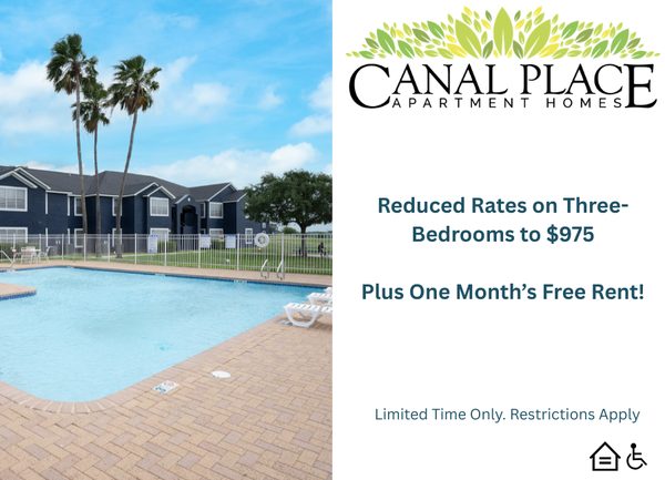 Canal Place apartments in Harlingen, TX