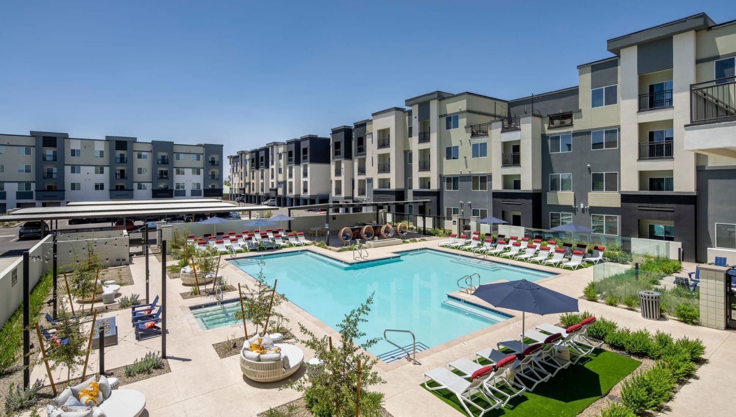 Olympus Chandler at the Park apartments in Chandler, AZ