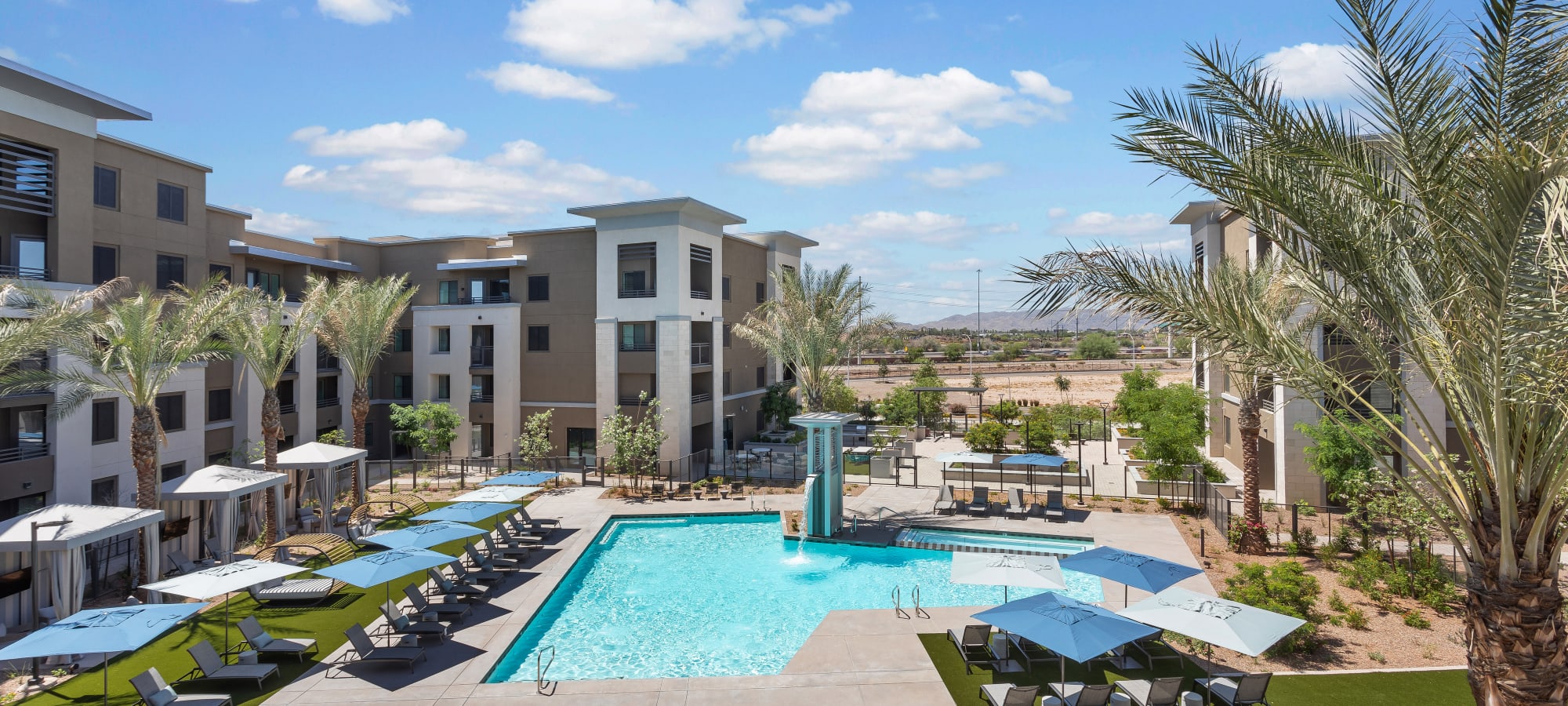 The Aubrey apartments in Tempe, AZ