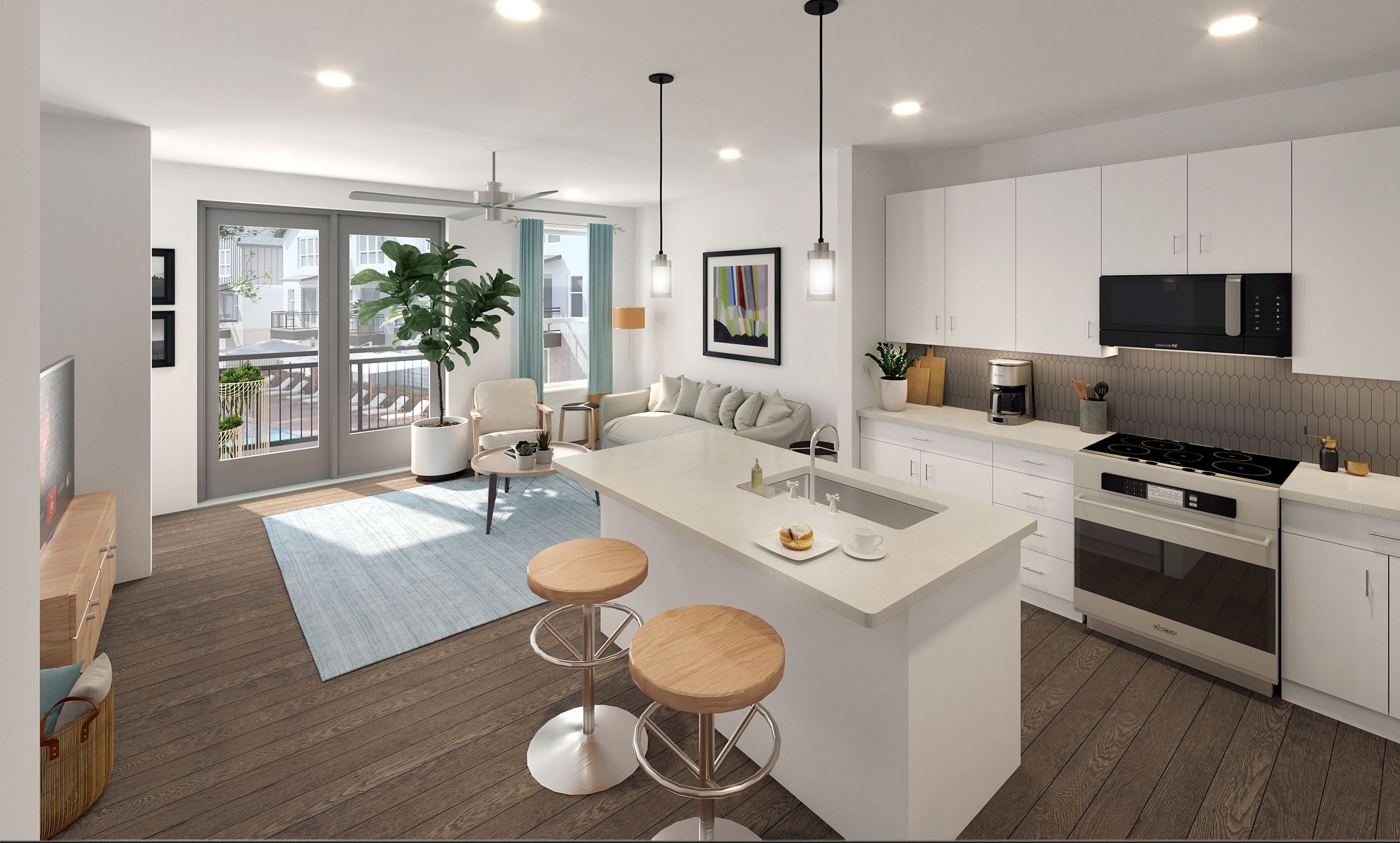 Kessler Bluffs apartments in Dallas, TX