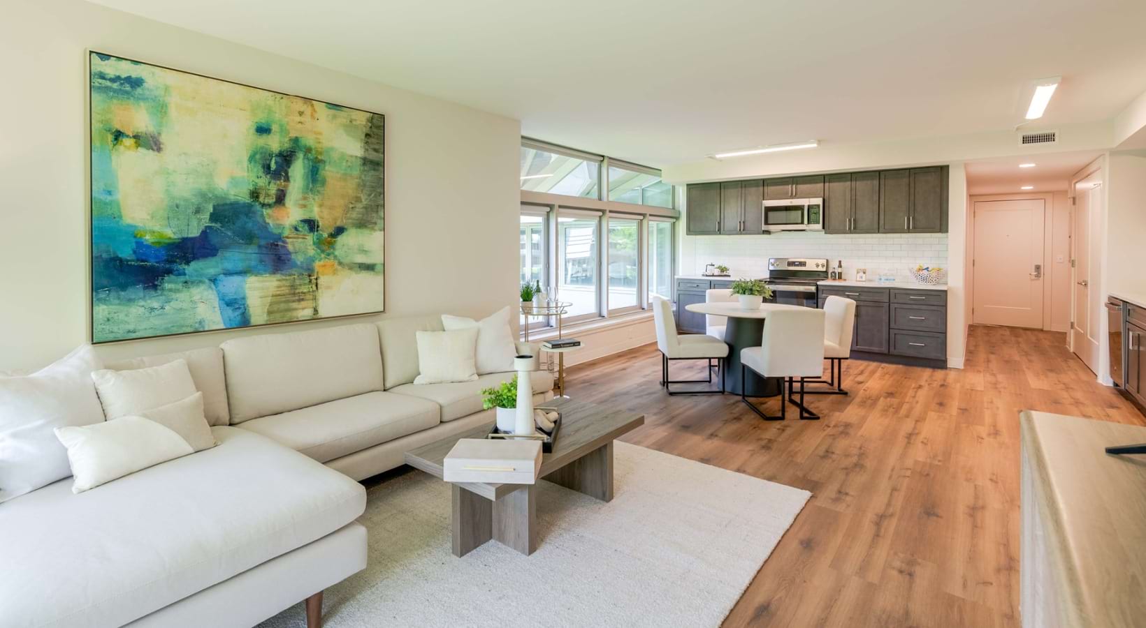 The Summit South Entrance apartments in Danbury, CT