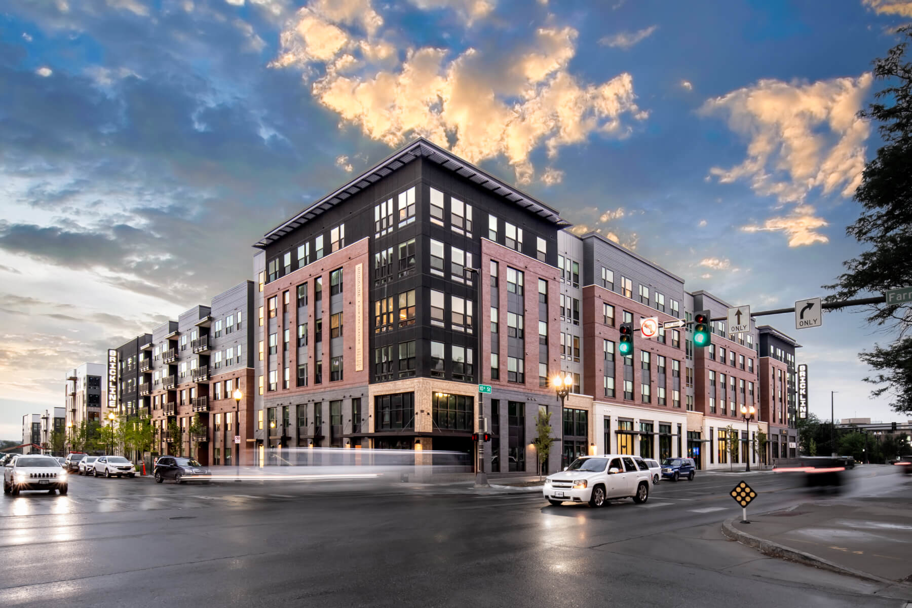 Brickline at the Mercantile apartments in Omaha, NE