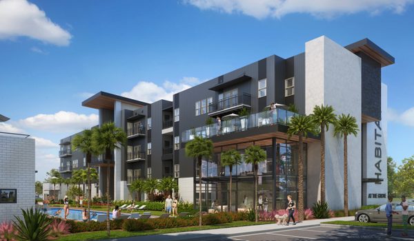 Habitat at the Grove apartments in Mcallen, TX