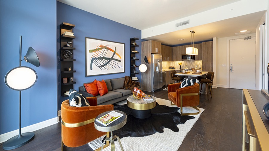 The Travis apartments in Houston, TX