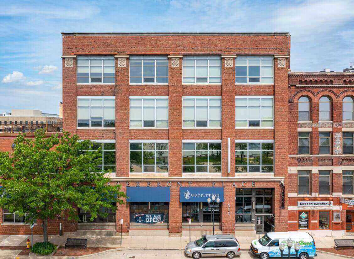 The Lofts at Waterfront Place apartments in Peoria, IL
