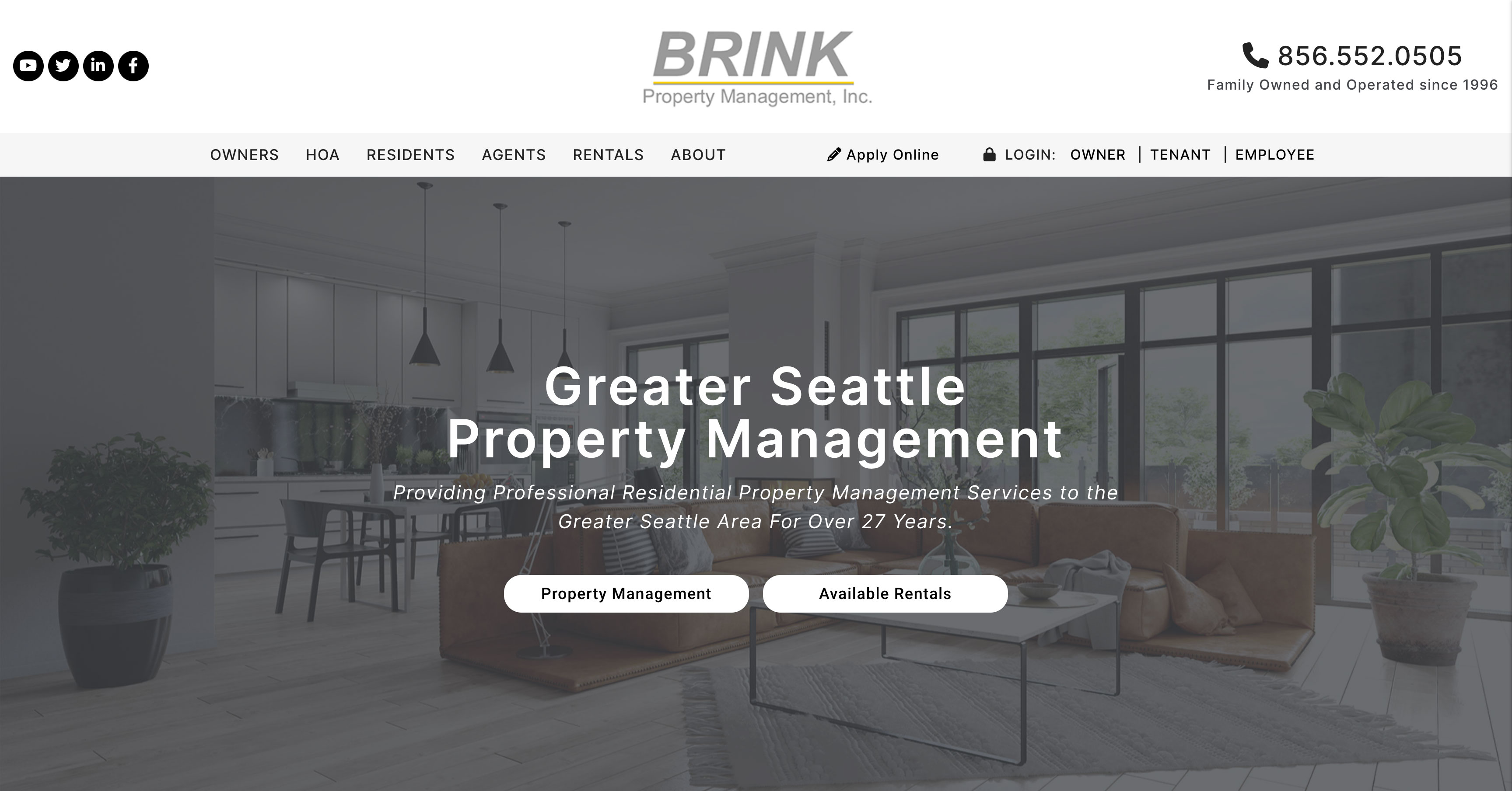 Brink Property Management apartments in Bellevue, WA