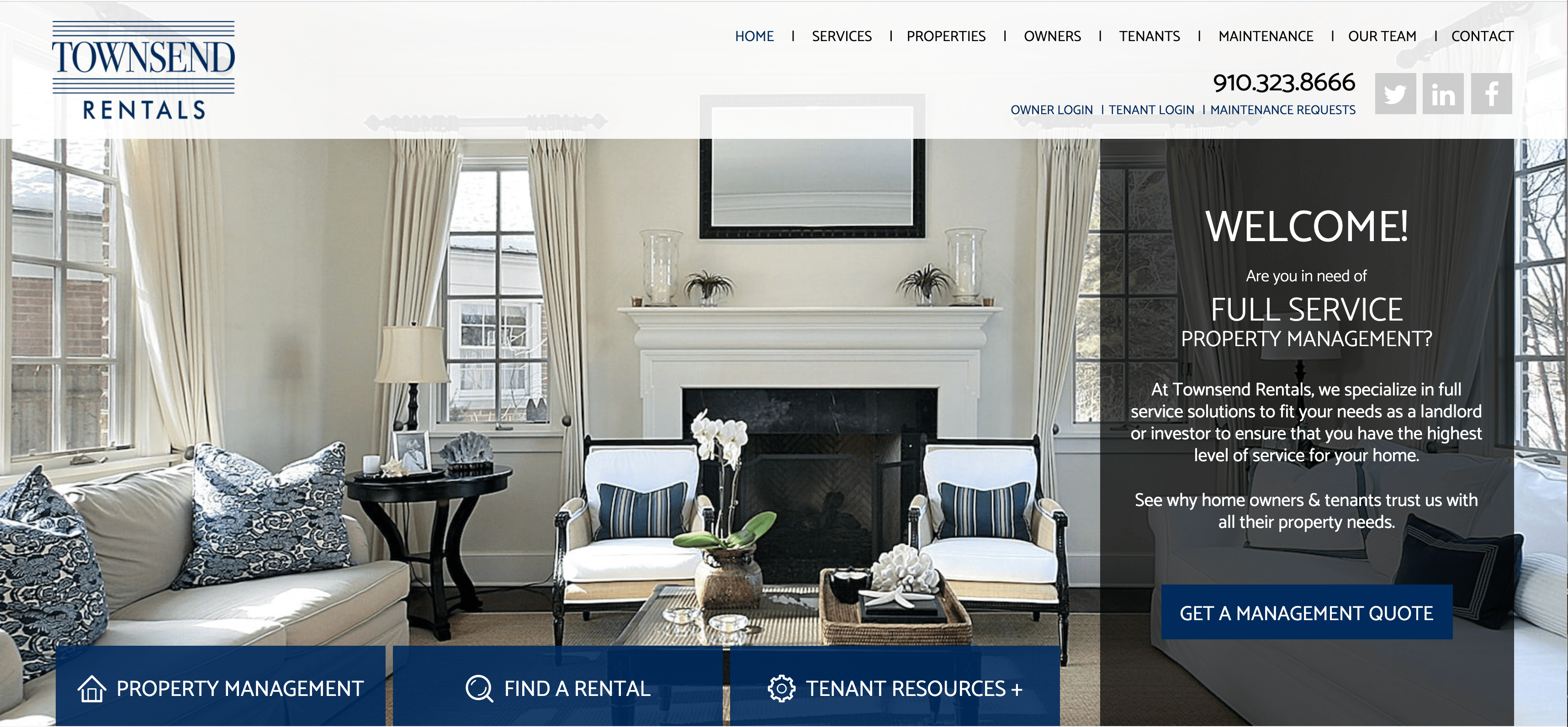 Townsend Real Estate - Property Management apartments in Fayetteville, NC