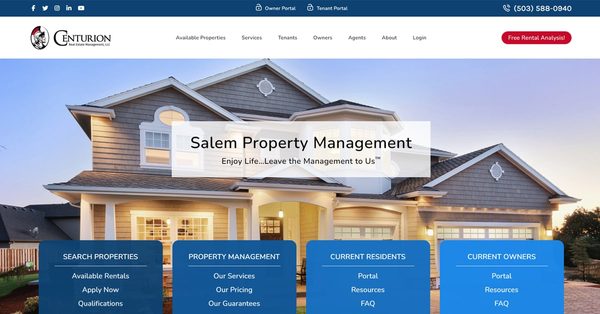 Centurion Real Estate Management, LLC - Salem apartments in Salem, OR