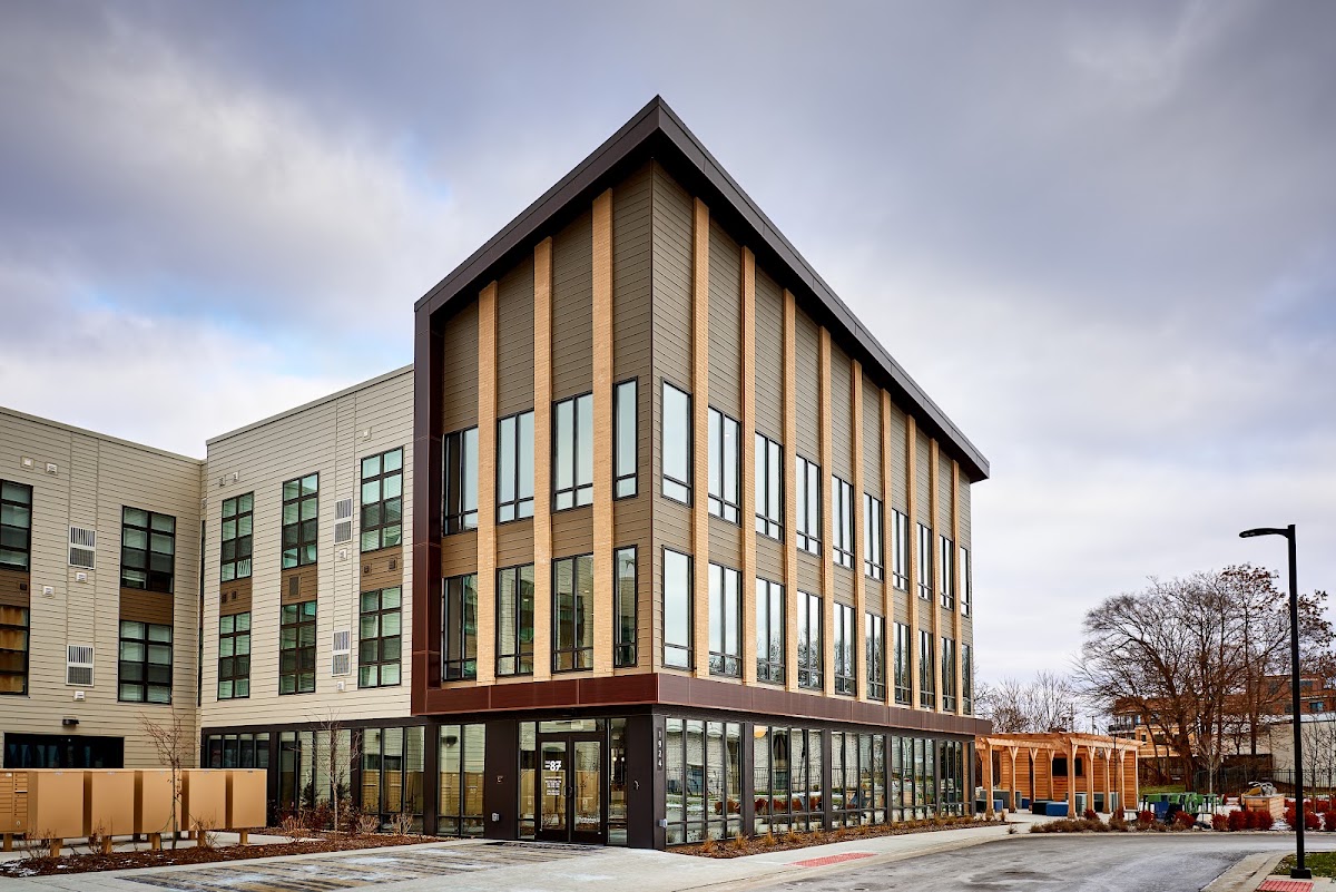 The 87 apartments in South Bend, IN