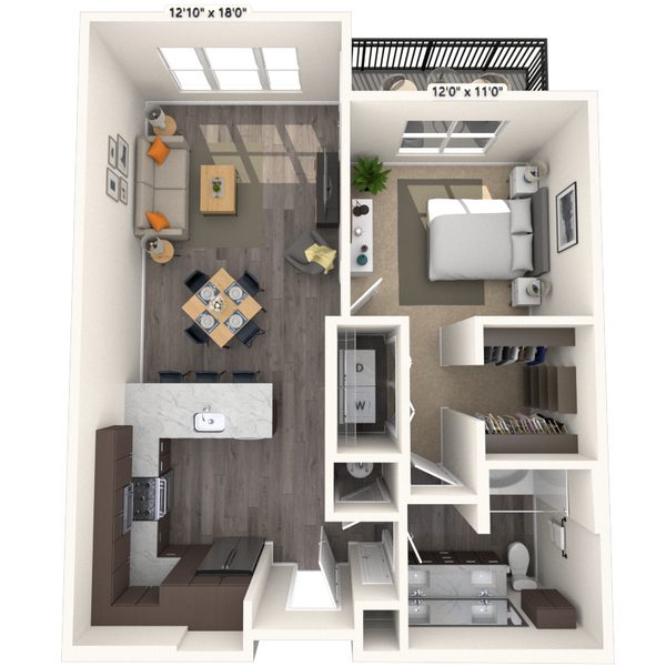 MAA ONE28 apartments in Olathe, KS