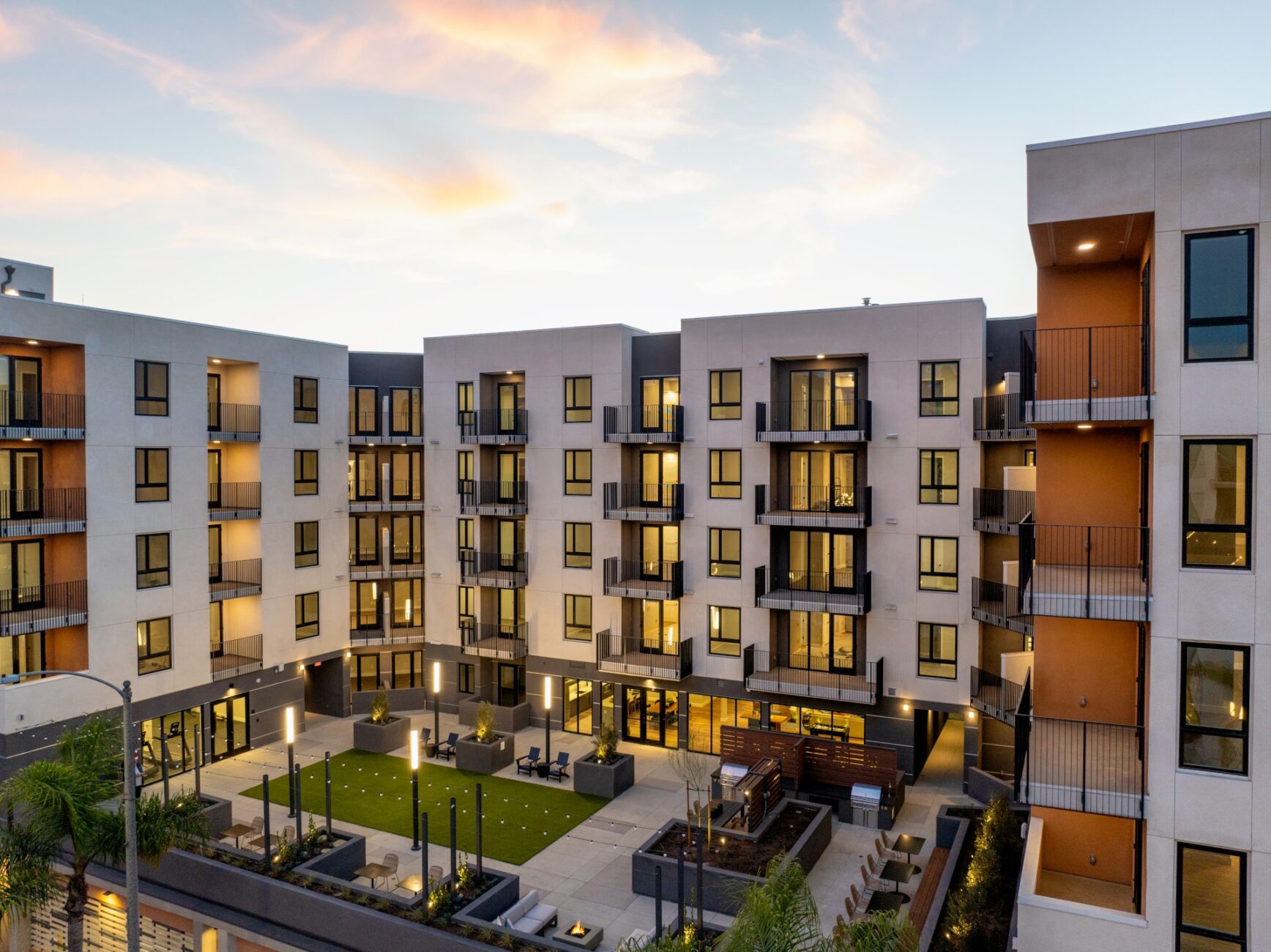 The DeMilo apartments in Inglewood, CA
