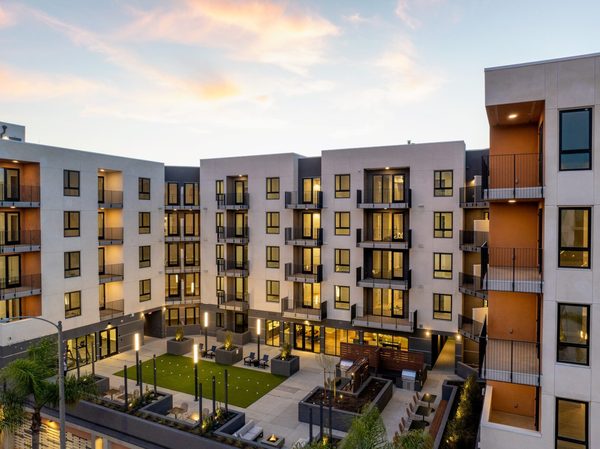 The DeMilo apartments in Inglewood, CA