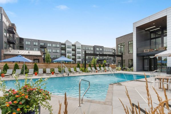 Station 73 at Battery Park apartments in Lakewood, OH
