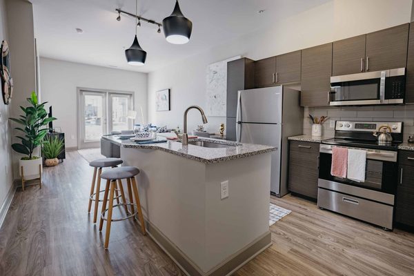 The Edison at Gordon Square apartments in Lakewood, OH