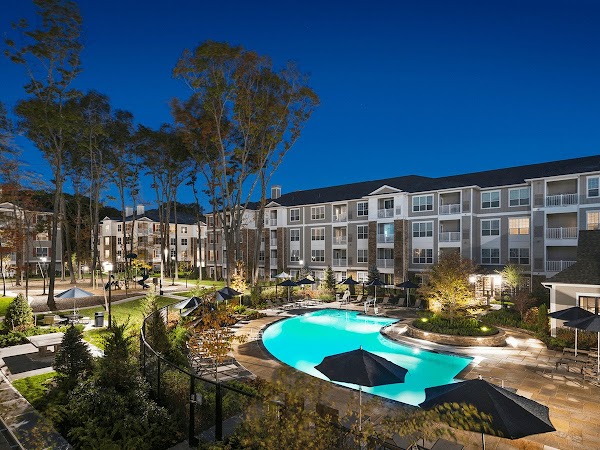 The Point at Merrimack River apartments in Andover, MA