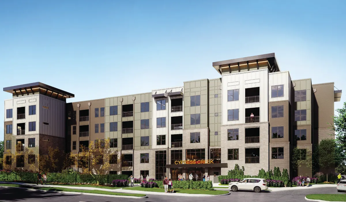 Cypress Creek at Montfort Drive apartments in Addison TX