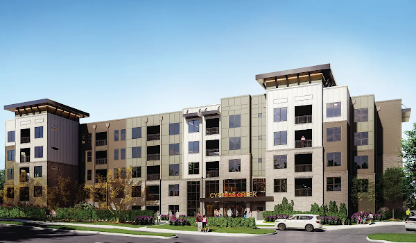 Cypress Creek at Montfort Drive apartments in Addison TX