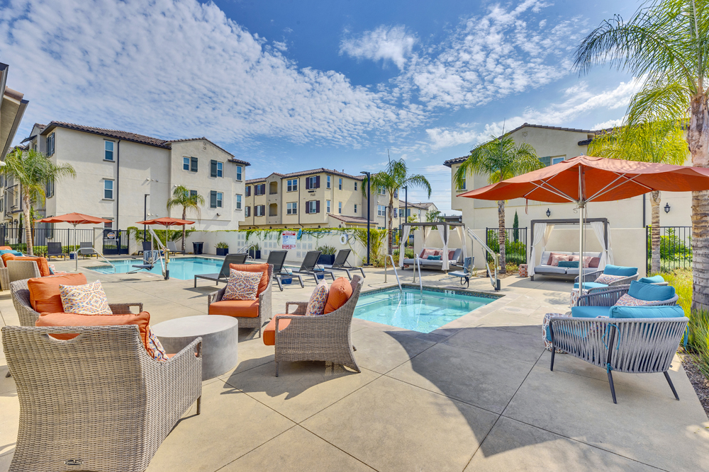 The Hawthorne apartments in Riverside CA