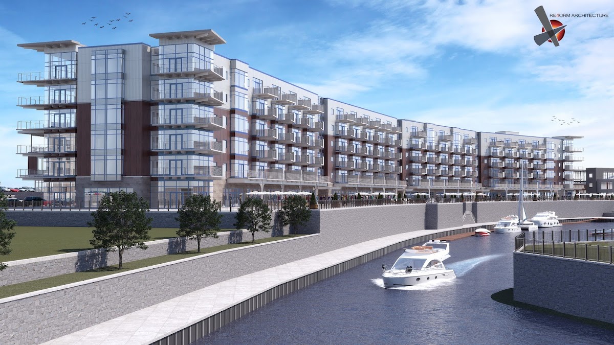 The River House apartments in Albany, NY